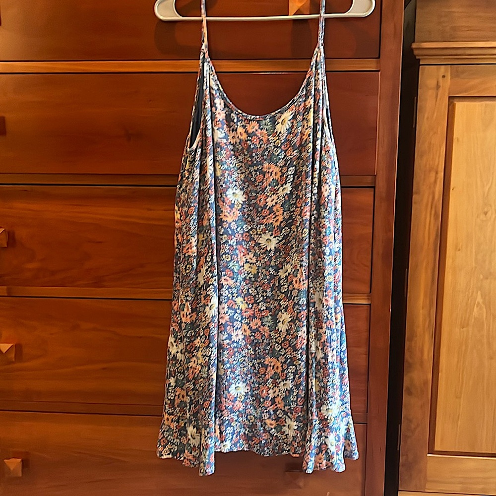 O'Neill Blue Floral Sundress Size Medium